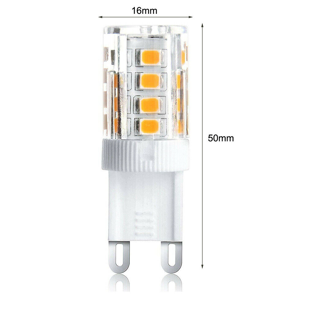 10 X G9 LED BULB 5W COOL WHITE CAPSULE LAMP REPLACE 40W HALOGEN LIGHT BULBS 230V photo 2