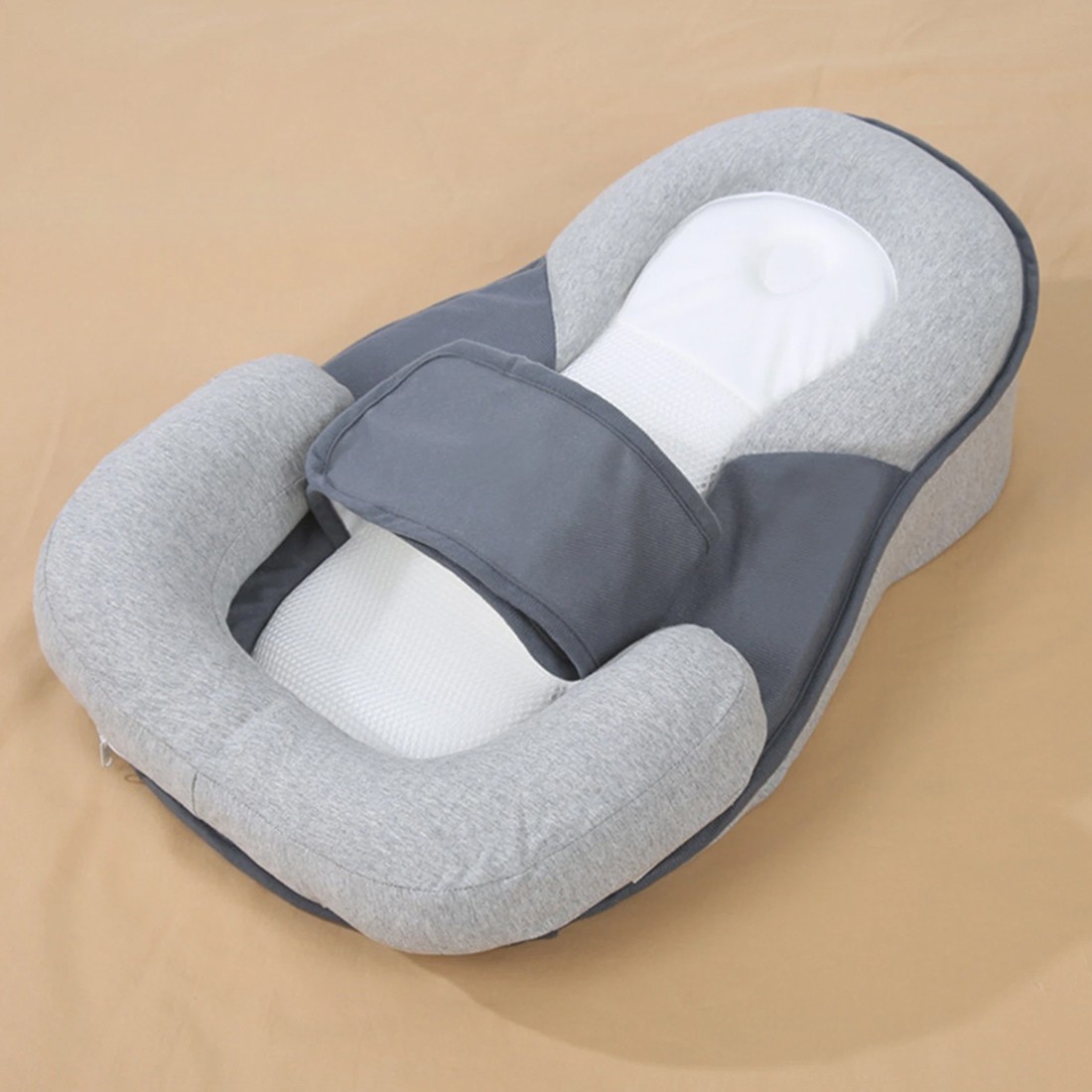 Baby Bed Acid Reflux With Strap, Baby Bed For Reducing Spit-Up, Anti Reflux HOT photo 1