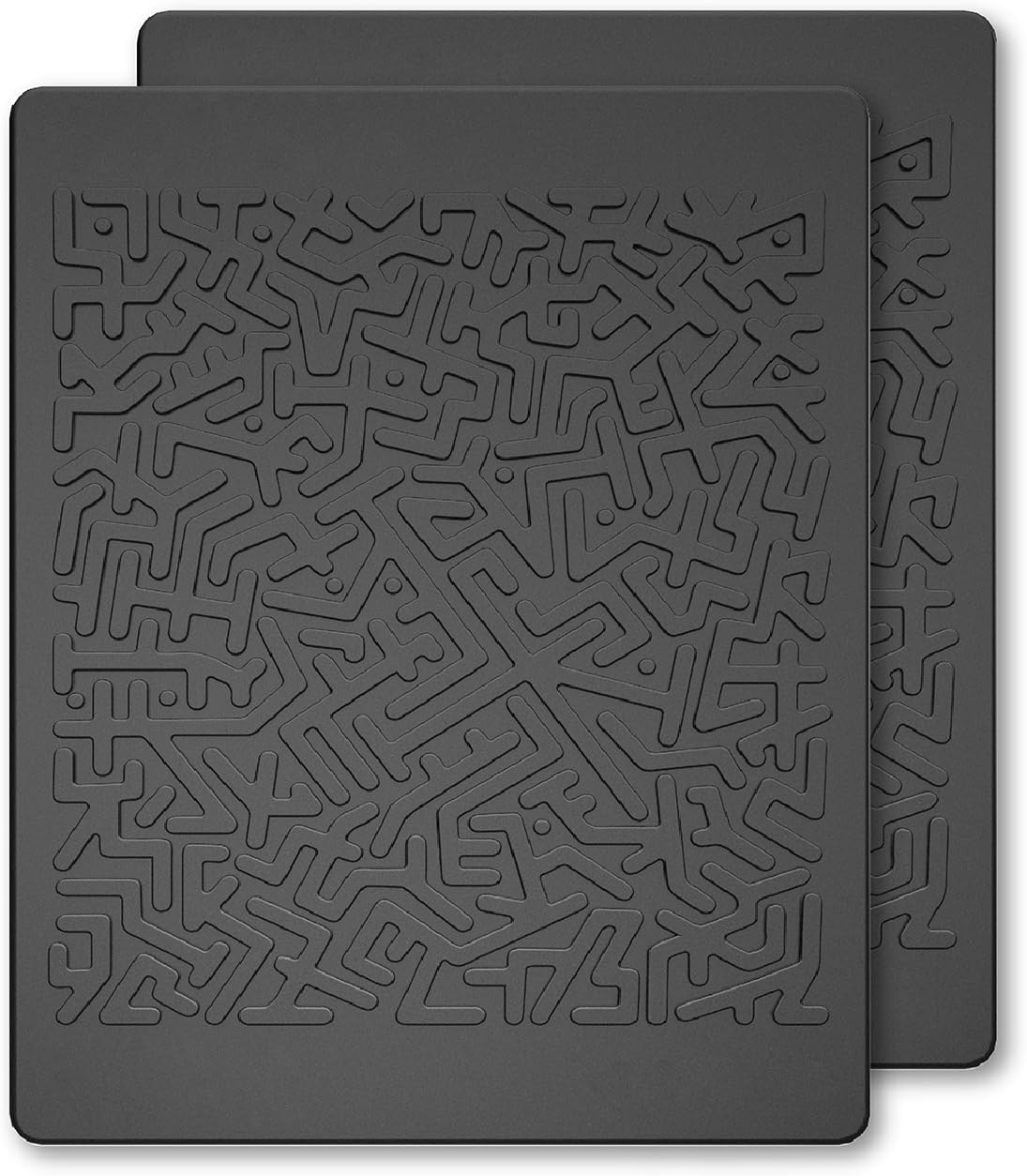 Car Dashboard Non Slip Mat 2 Units, 6.3x5.1 Inch Anti Slip Gripping Pad For Phone, GPS, Keys, Coins And Accessories photo 1