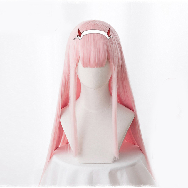 Women's Solid Color Simple Cosplay Wig photo 4