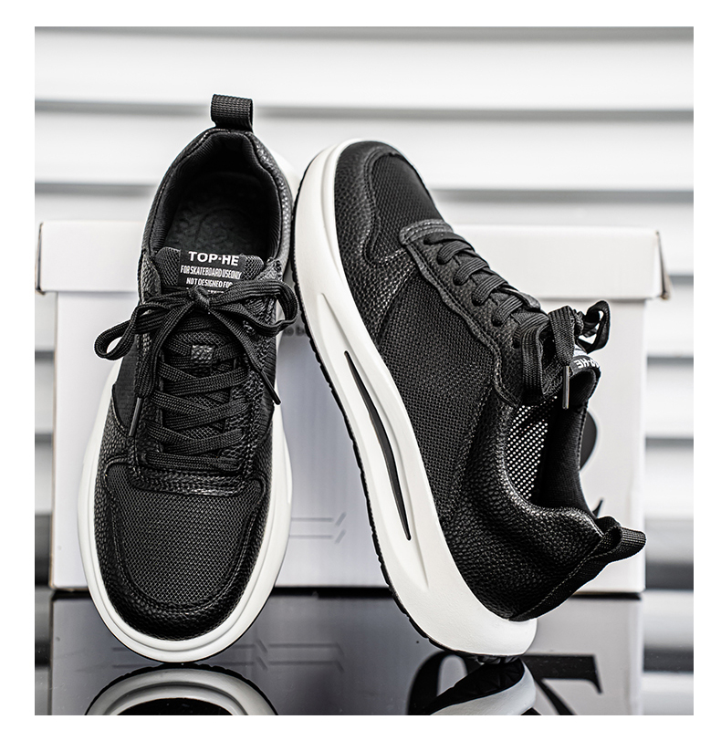 Men's 2026 Summer New Mesh Sneakers, Breathable White Shoes, Comfortable Fashion Versatile Athletic Casual Trendy Shoes photo 4