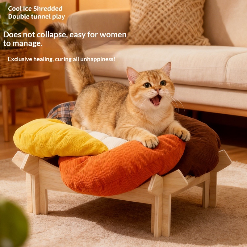 Cat Bed Summer Ice Pad, Universal For All Seasons, Detachable Ice Bean Cooling Pad, Dog Bed, Cross-Border Hot-Selling Pet Bed Supplies photo 3