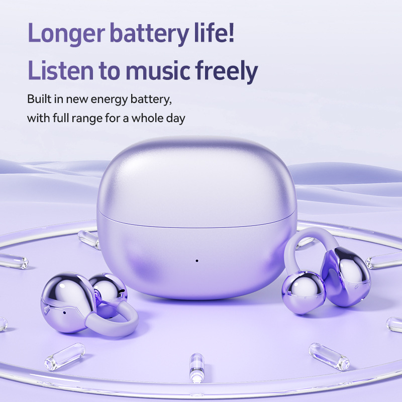 Cross Border Popular M108 Clip On Earphones With High Pitched Texture And Bone Conduction, Long Wearing Without Pain, True Wireless Bluetooth Earphones Wholesale photo 4