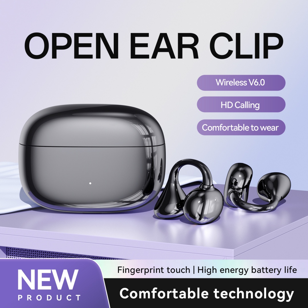New M159 Cross-border Popular Clip On In Ear High Sound Quality, Low Latency, Long Battery Life Wireless Bluetooth Earphones Wholesale photo 2