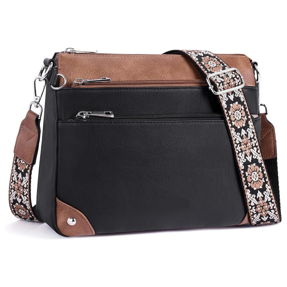 Crossbody Bag For Women, RFID Vegan Leather Medium Purse photo 6