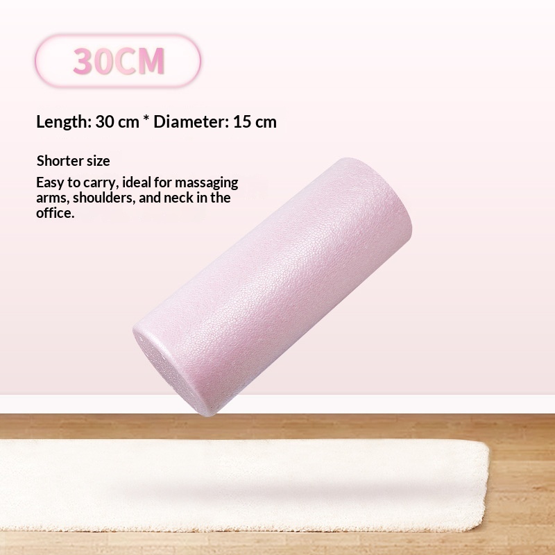 Epp Foam Roller Fitness Equipment Supplies Roller Roller Massage Stick. Glossy Black Roller Shaft Solid Yoga Column photo 6