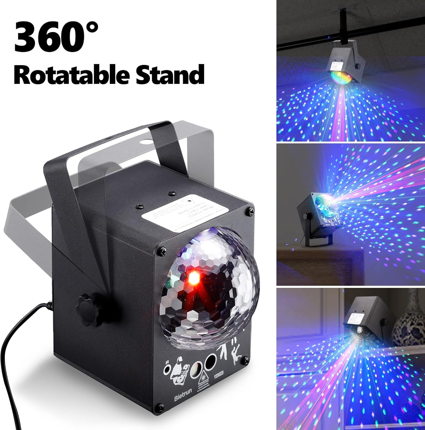 1240 Pattern LED Laser Projector Stage Light RGB Party KTV Club Lights Christmas photo 1