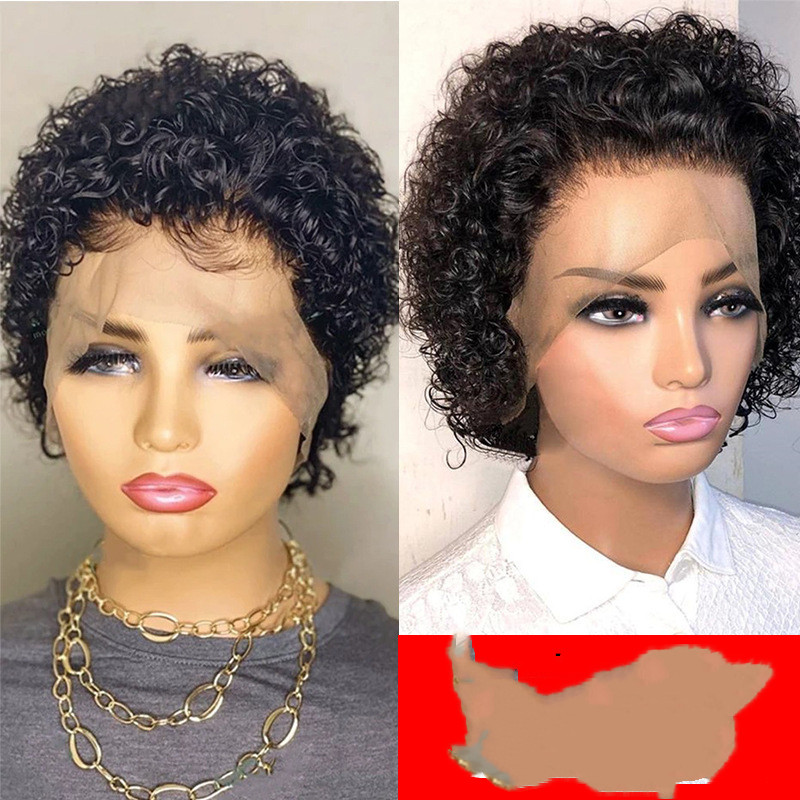 European And American Lace Wig Pixie Head Cover photo 1