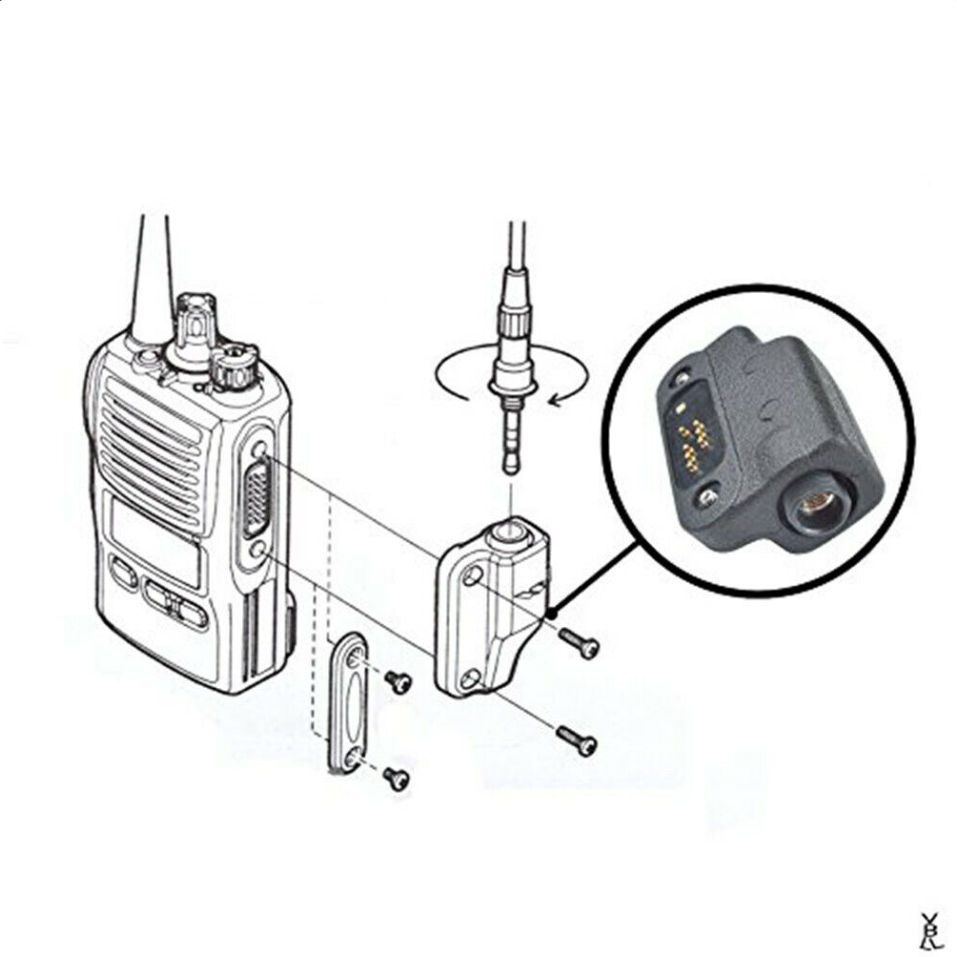 VX CN8 Audio Adapter Converters Are Suitable For Standard VX-581 VX-582 VX-582UFT VXD20 photo 1