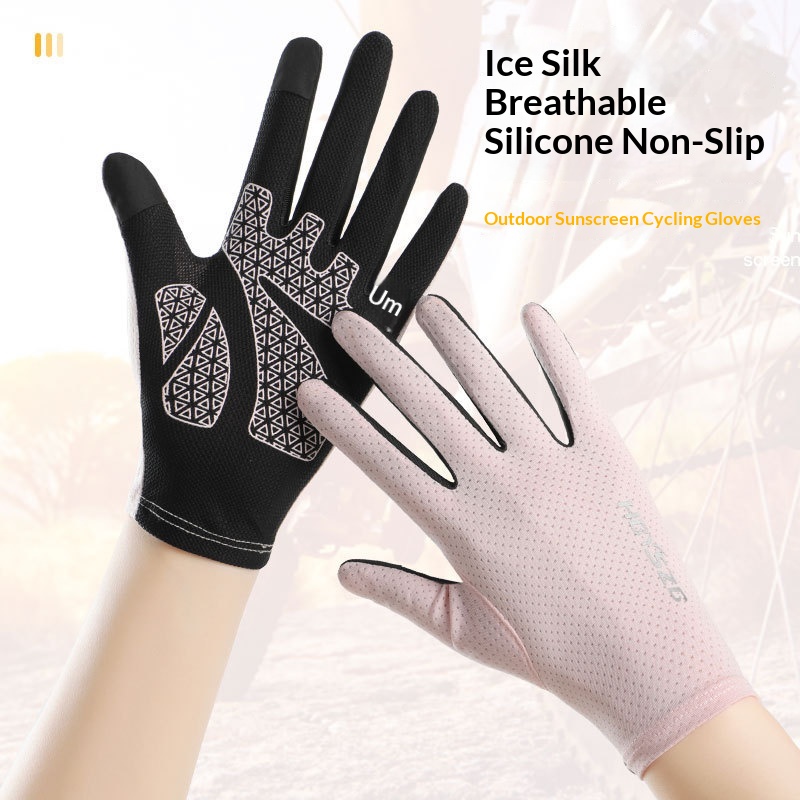 Fitness Gloves For Men And Women, Spring And Summer Outdoor Thin Sports Gloves For Weightlifting, Mountaineering, Cycling, Full-Finger Breathable, Anti-Callus, Touch Screen Compatible photo 1