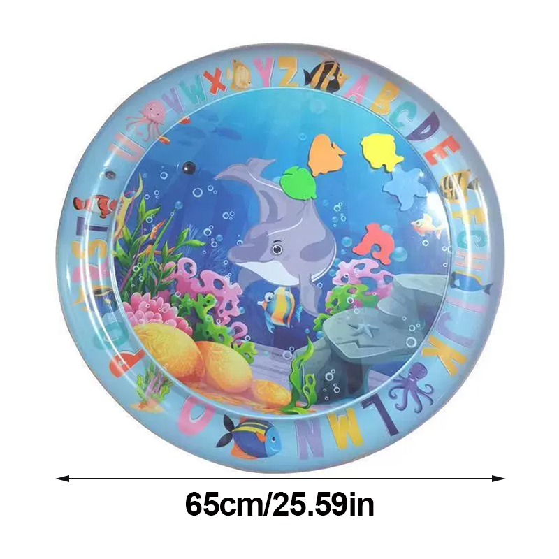 Cat Dog Water Play Mat Cat Dog Cooling Mats Thickened Cats Dogs Water Bed Toy photo 2