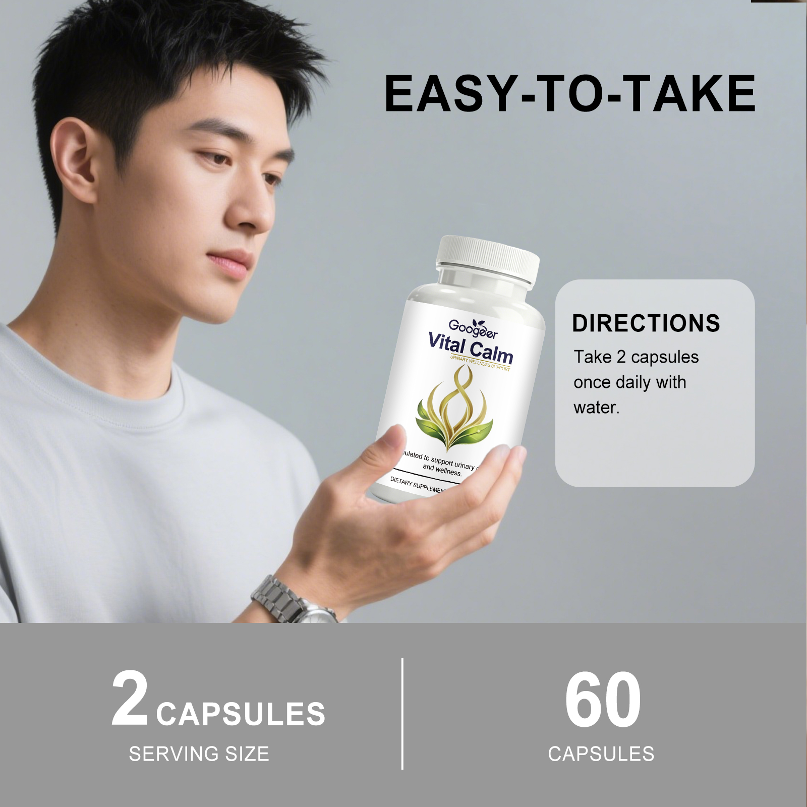 Urinary Health Care Capsules  For Oral Use 60 Capsules Per Bottle photo 2