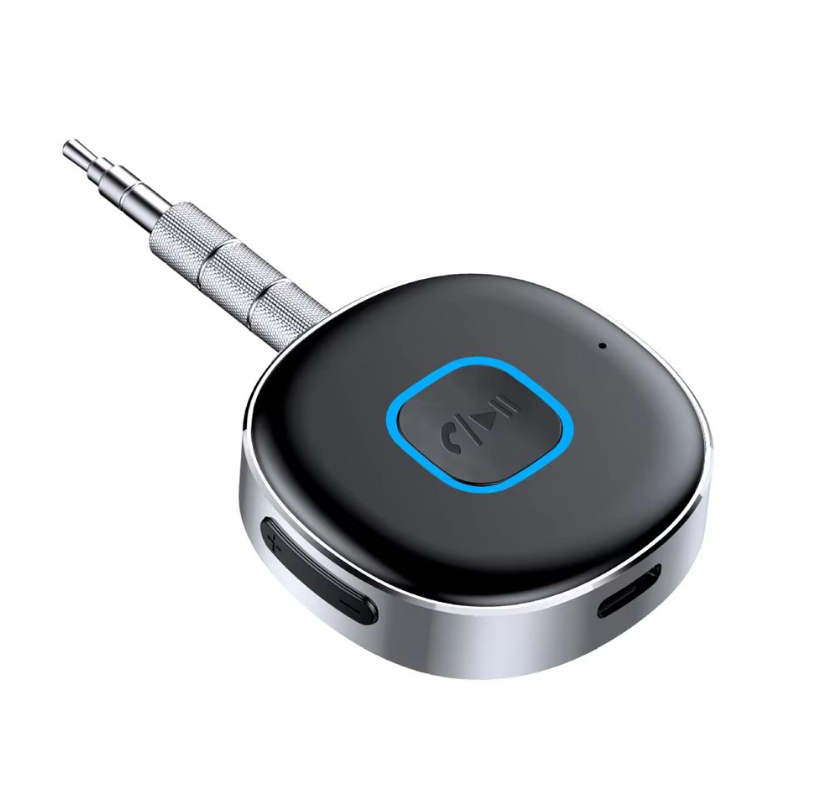 Black Bluetooth Handsfree Receiver Plug And Play 12-24V ABS Material photo 1