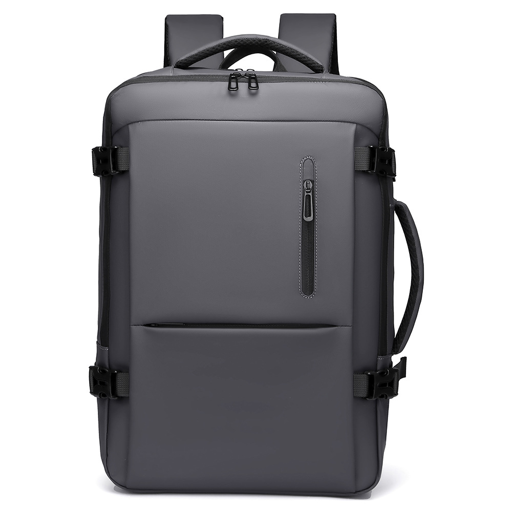Minimally Designed Men's Business Backpack With A High-end Feel For Business Trips, Large Capacity Travel Backpack, Computer Bag, Backpack - Gray photo 1