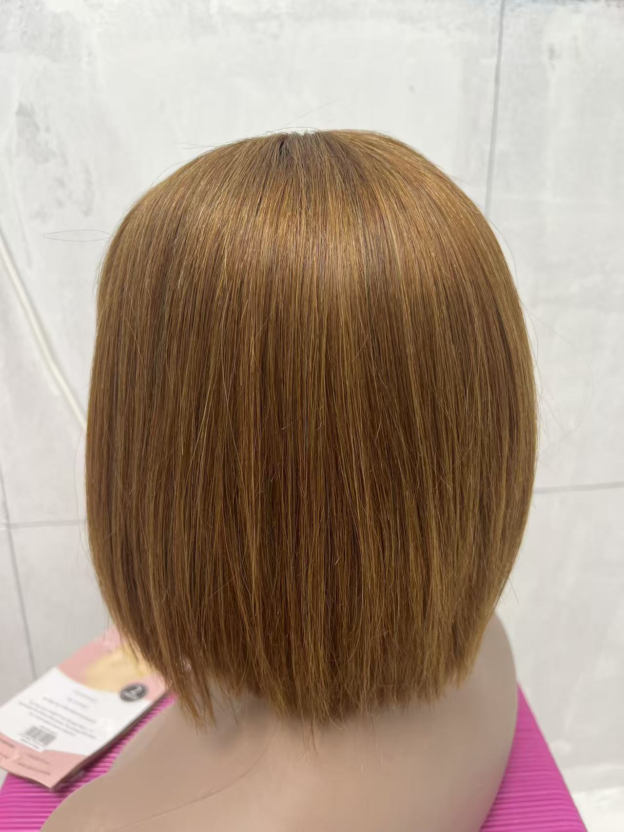Real Hair Wig Full Head Set BOB Short Hair Long Straight Hair Wavy Curly Hair Factory Wholesale Can Customize Any Color Of Women's Wig photo 3