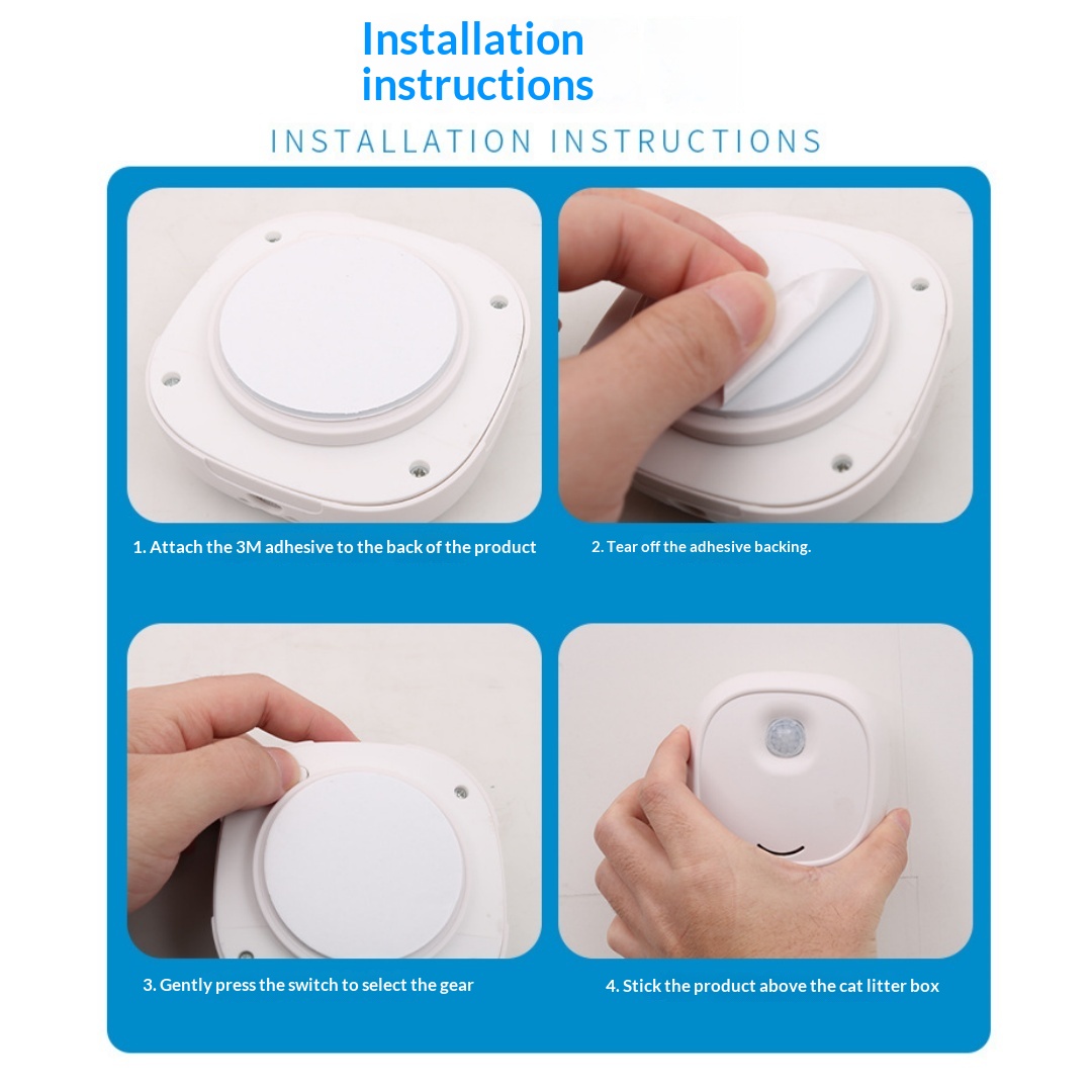 Smart Quiet Pet Odor Eliminator With Negative Ion Deodorization photo 3