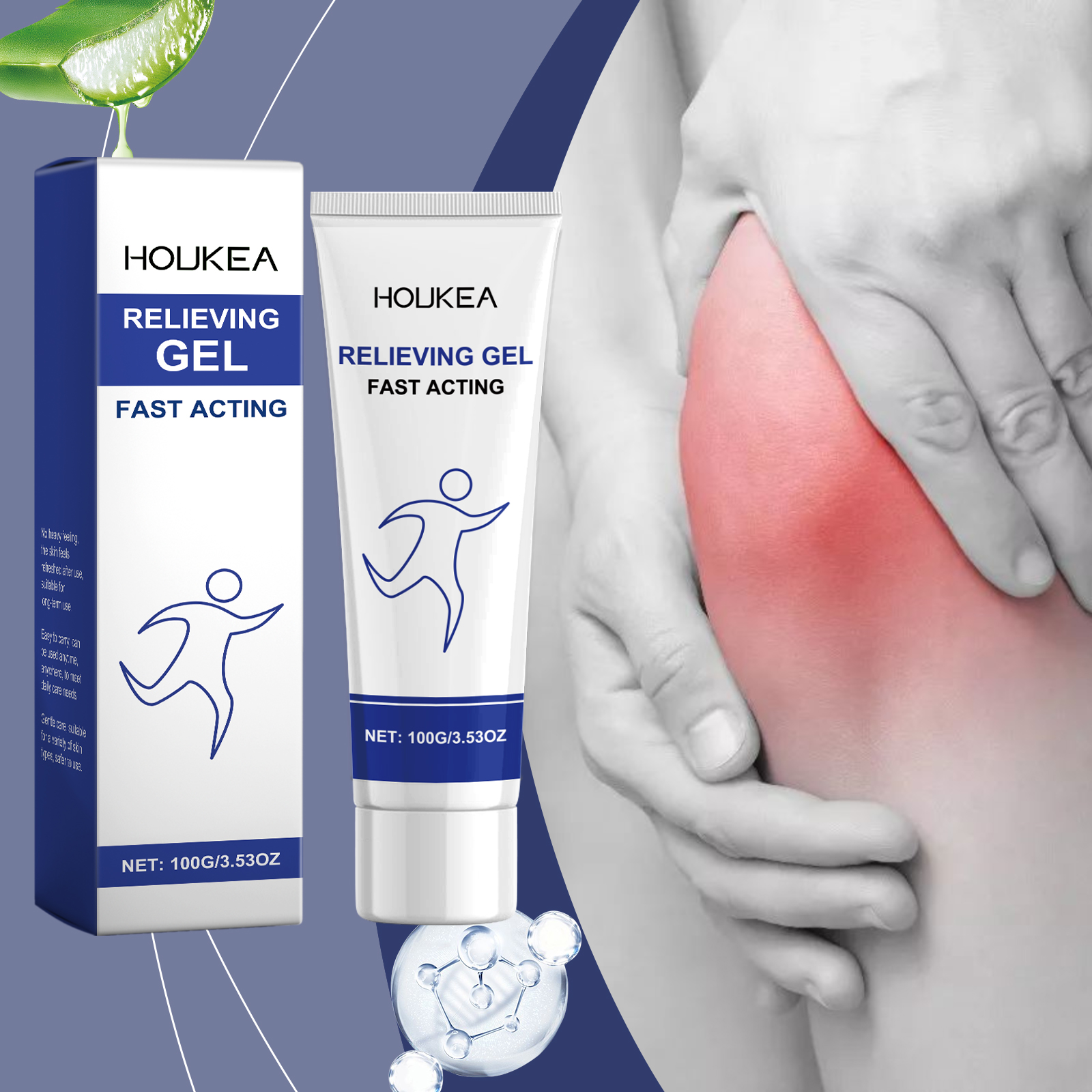 Body Joint Relaxing Gel 1 00g Box photo 4