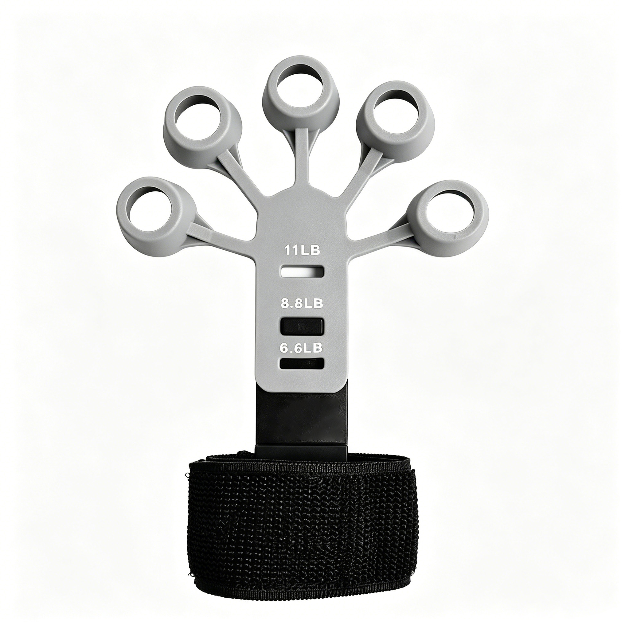 Finger Strengthener Silicone Five Finger Exerciser Adjustable Resistance Hand Gripper Finger Trainer For Home Gym Hand Strength Training Rehabilitation Wrist Forearm Muscle Portable Lightweight photo 3