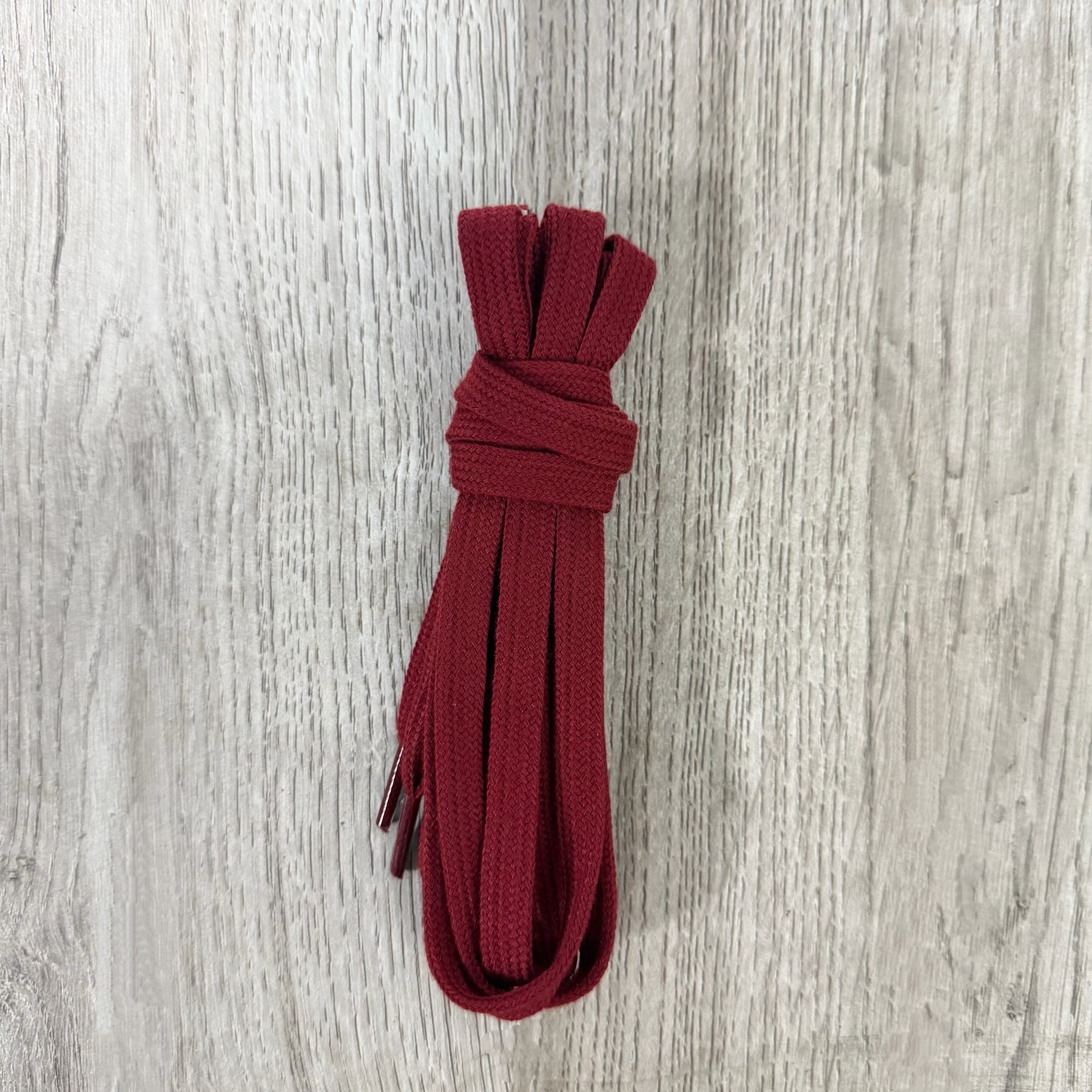 Flat Solid-Color Cotton Shoelaces photo 7