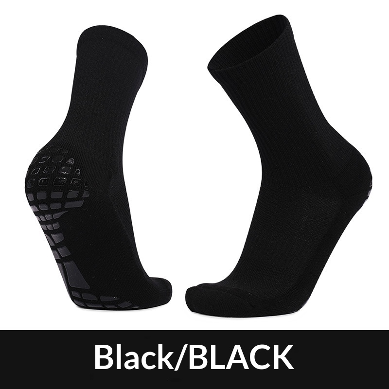 Men's Training Socks Thickeneded Towel Bottom Cushioning Comfortable Pvc Dispensing Non-Slip Socks Sweat-Absorbent Breathable Mid-Calf Football Socks photo 5