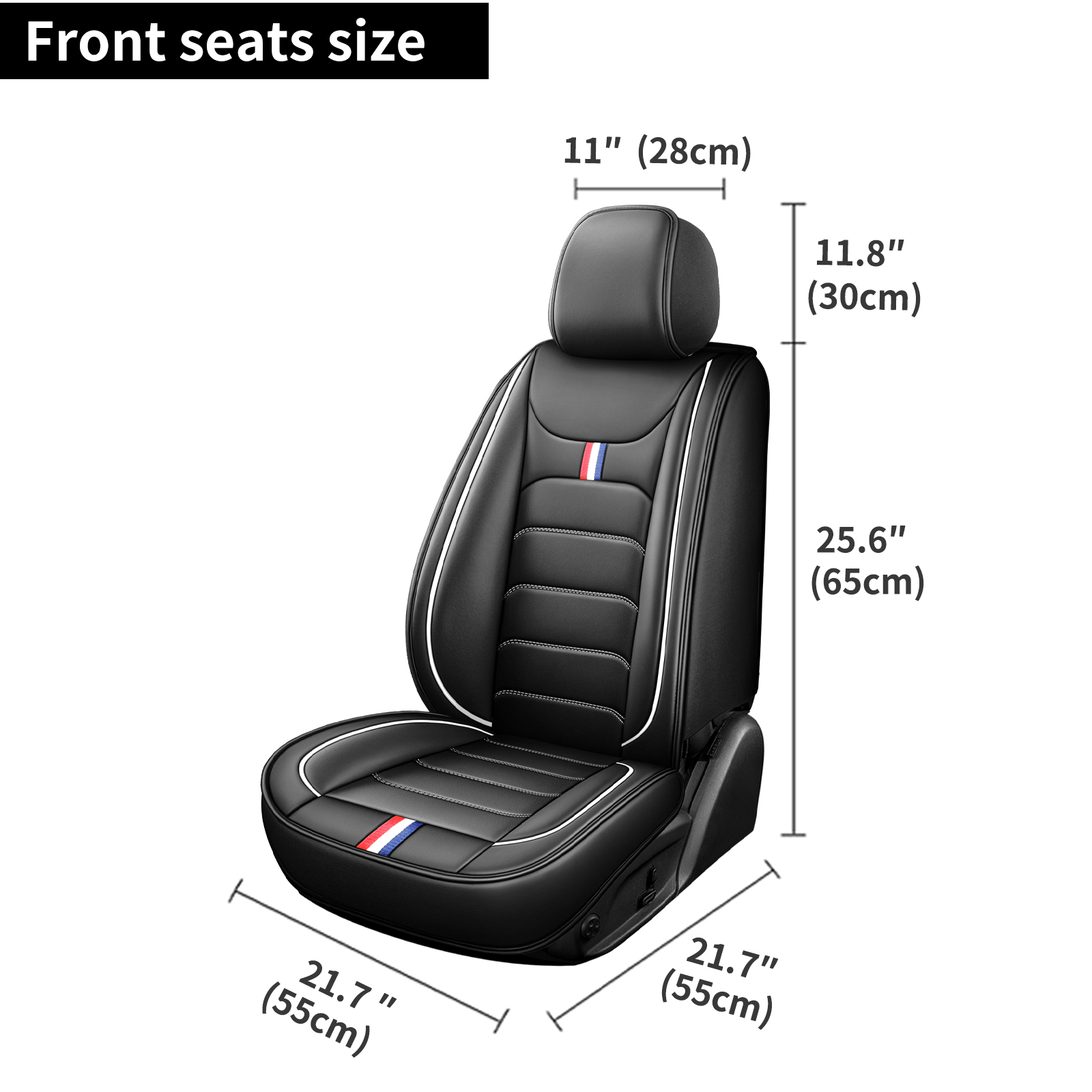 Model 2601, New-style Full-coverage Racing-look Seat Covers photo 1