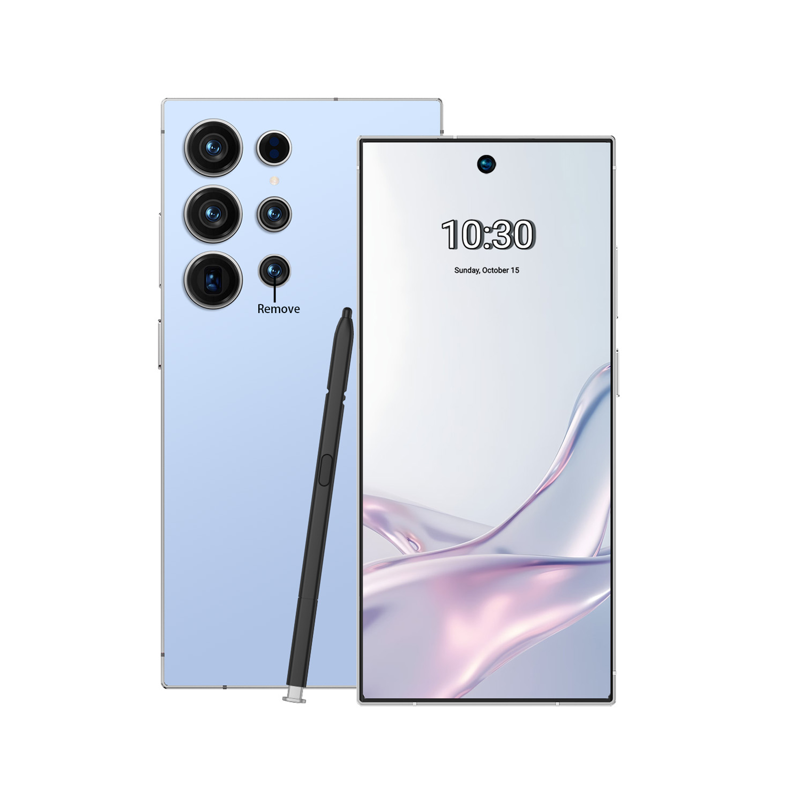 C25 Ultra Unlocked Phone  5G 512GB Smartphone ,6900mAh 6.9  HD Screen Android 14 Cell Phone Built In Pen Dual SIM Fingerprint Unlock Face ID photo 2