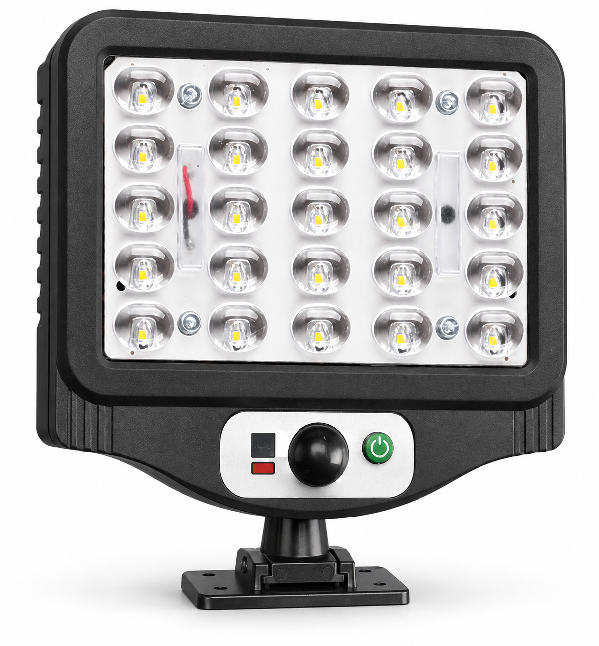 Solar Powered Rechargeable Motion Sensor LED Work Light 1500mAh For Auto W780 5 Remote Control photo 1