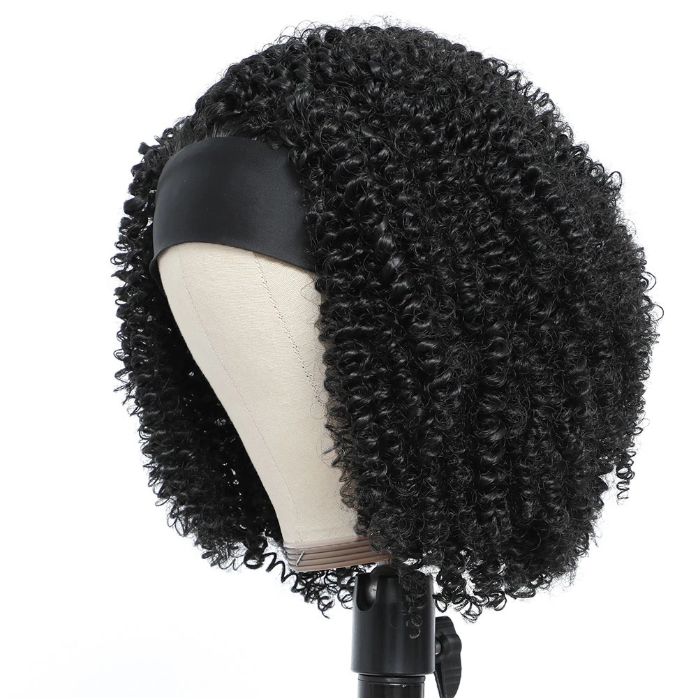 Hijab Ice Silk Chemical Fiber Wig photo 2