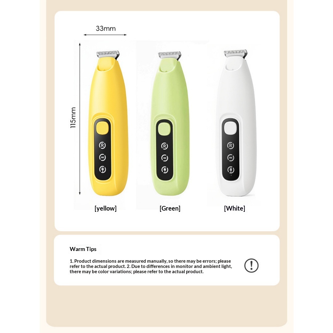 Rechargeable Pet Clipper With LED Light photo 6