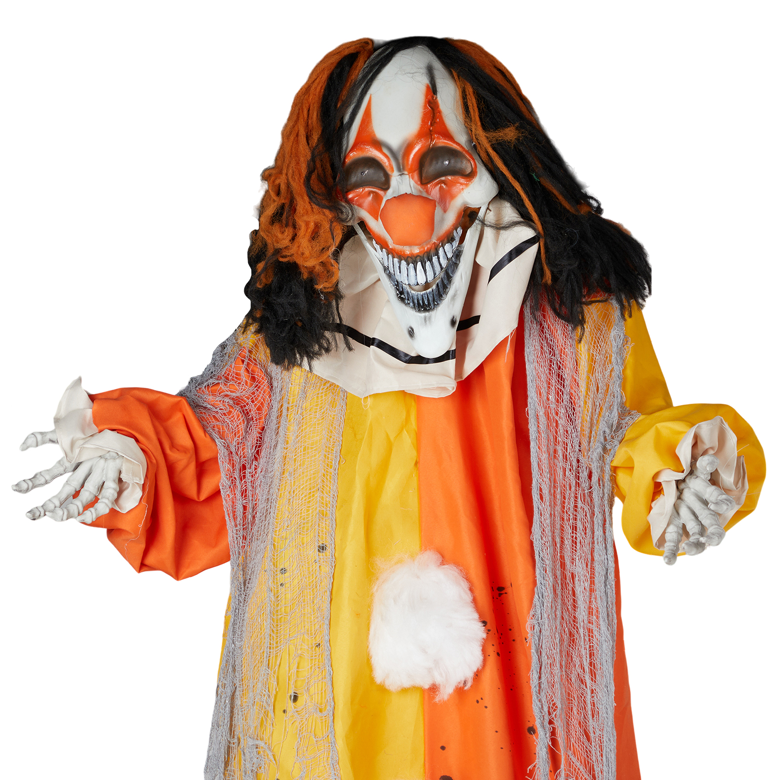 8.2ft   Red Eyed  Clown Outdoor Halloween Decorations photo 2