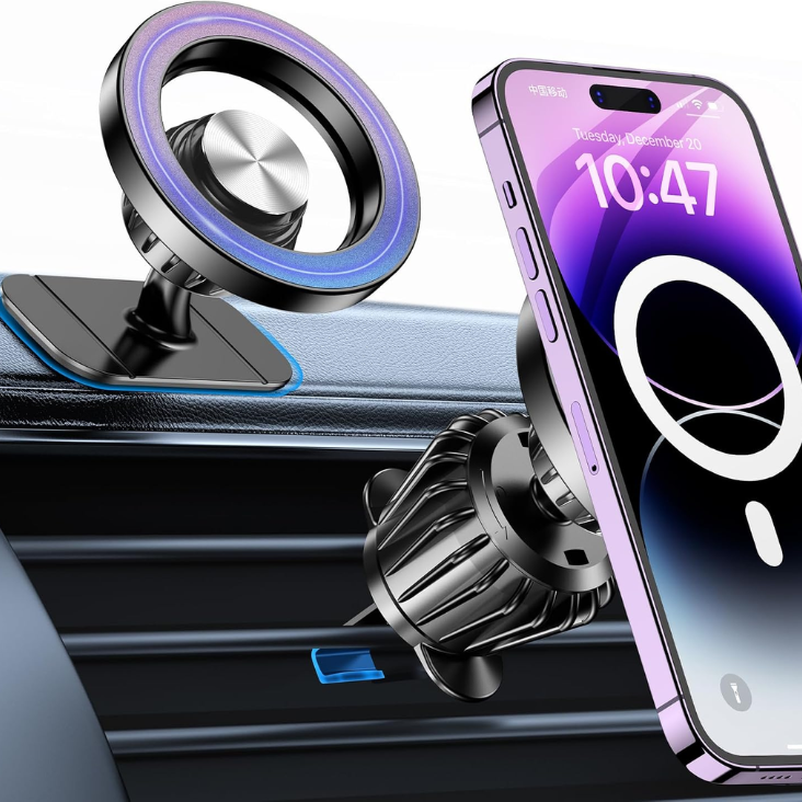Kaistyle For Magsafe Car MountStrong Magnet Magnetic Phone Holder For Car Phone Holder Mount Dash Mounted Holders Phone Holders For Your Car Accessories For Women Men For  18 Pro Max 17 16 15 photo 1