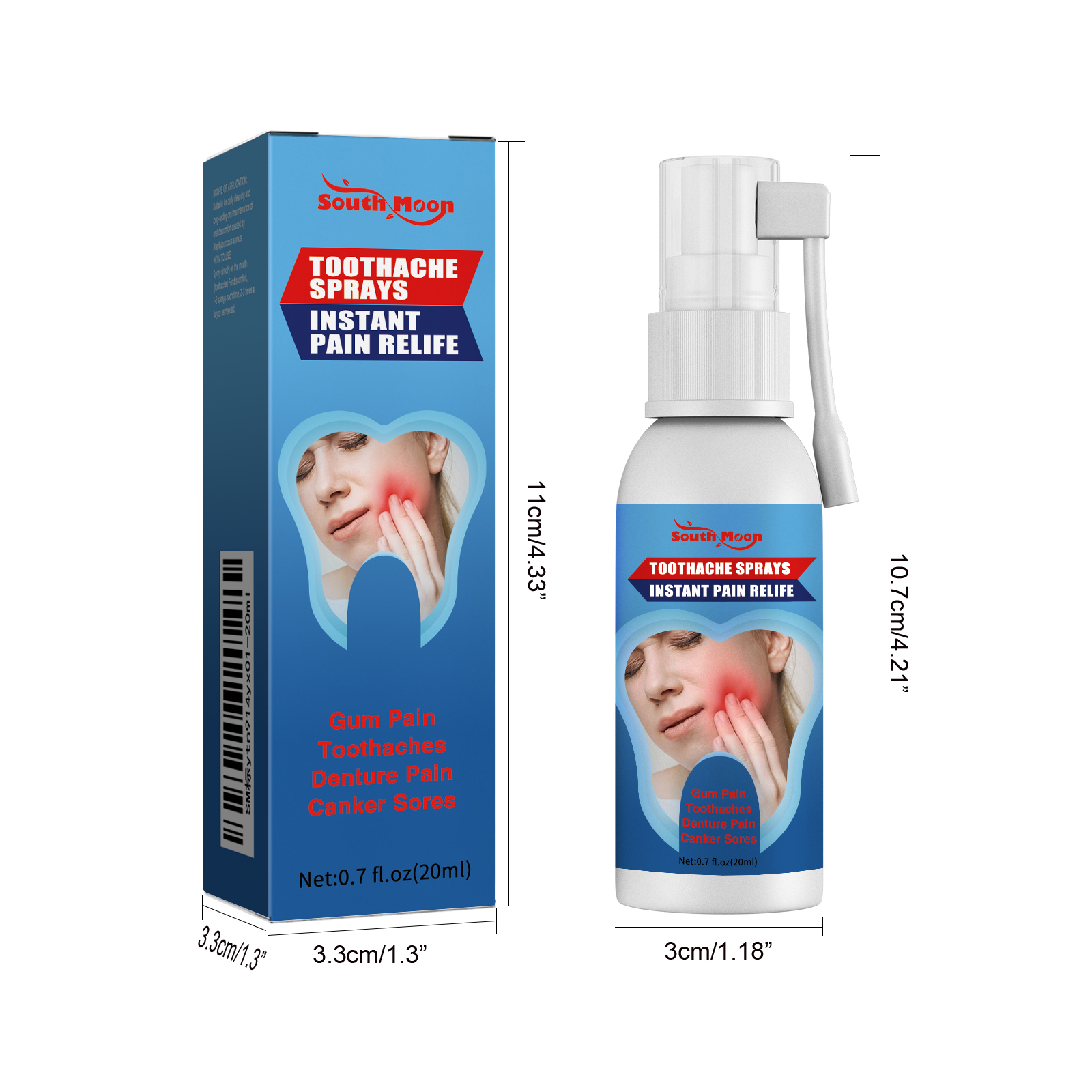 Oral Comfort Spray 20ml Box photo 2