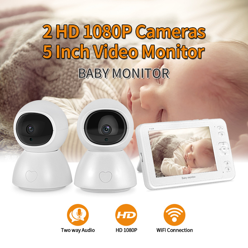 5-inch Baby Monitor Surveillance Camera photo 5
