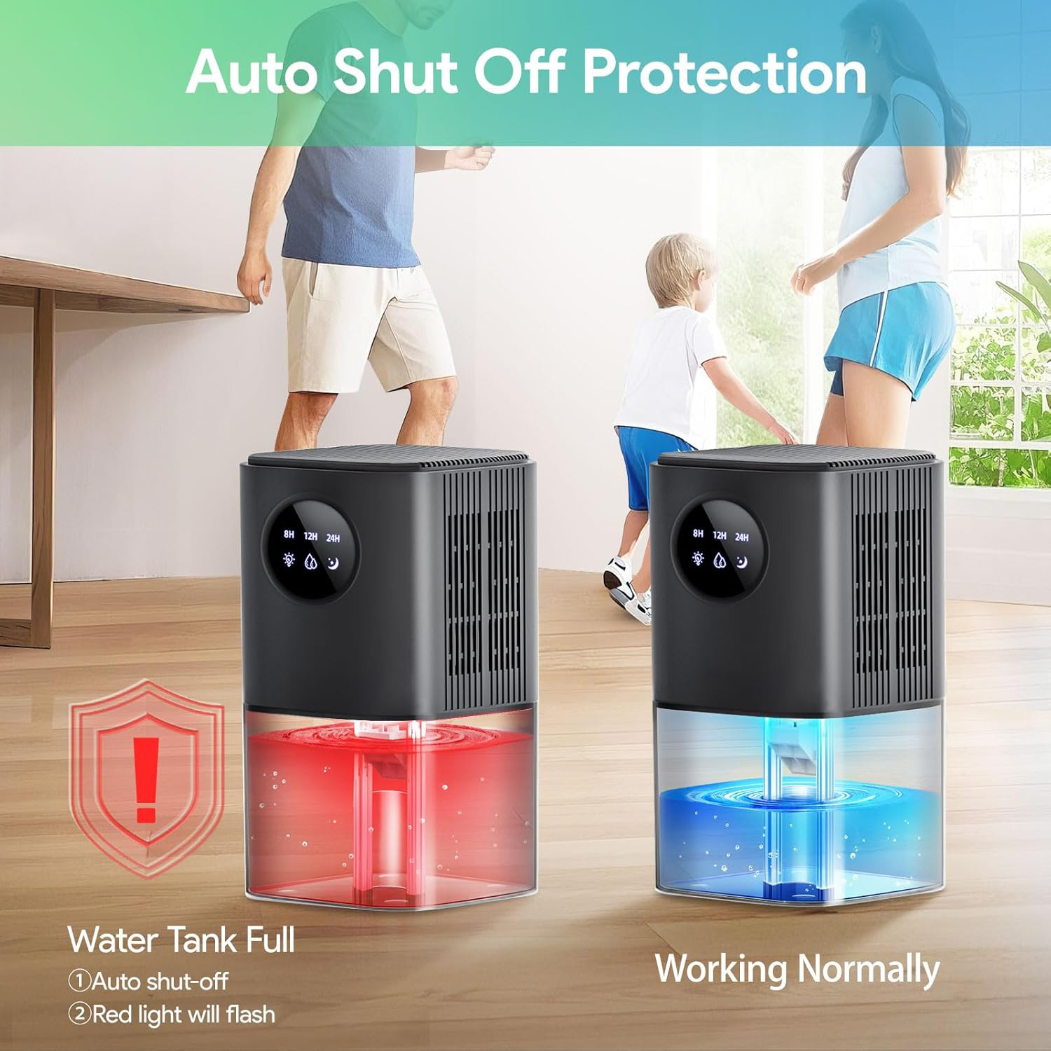 Dehumidifiers For Home 1.7L - Ultra Quiet Dehumidifier photo 2