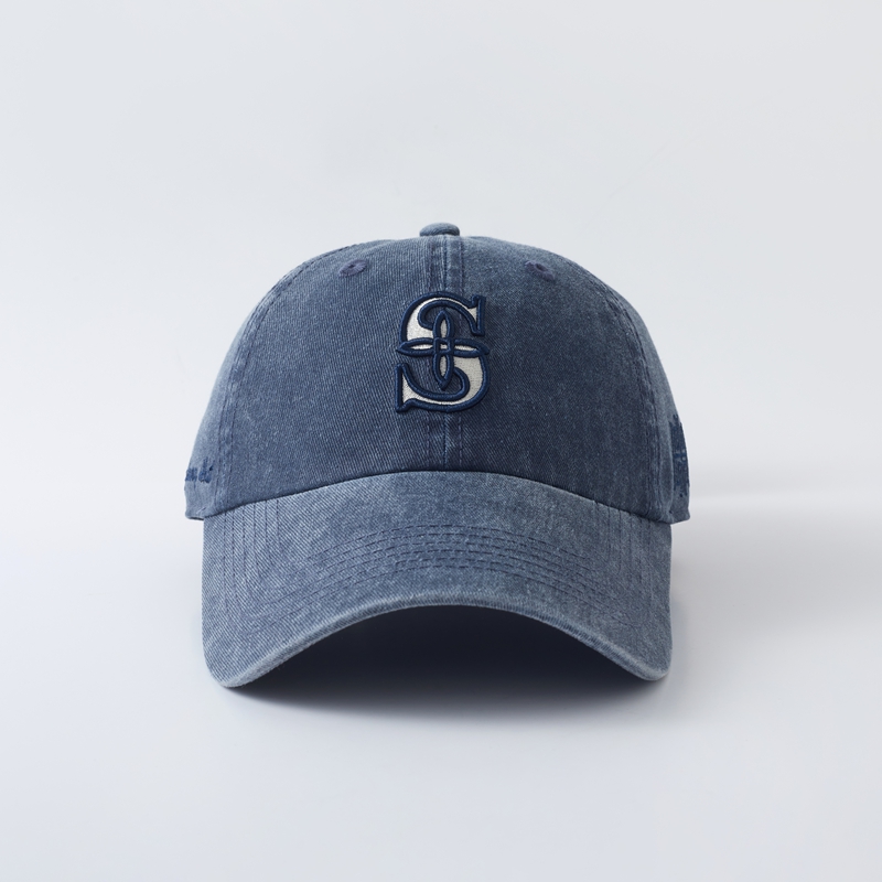 Washed 3D Embroidery Baseball Cap photo 5