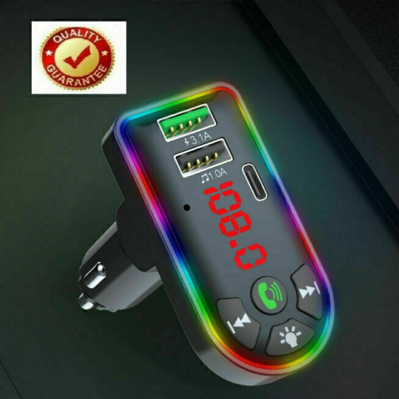 Car Bluetooth 5.0 MP3 Player FM Transmitter Radio 3.1A Fast Charger Adapter Lots photo 4