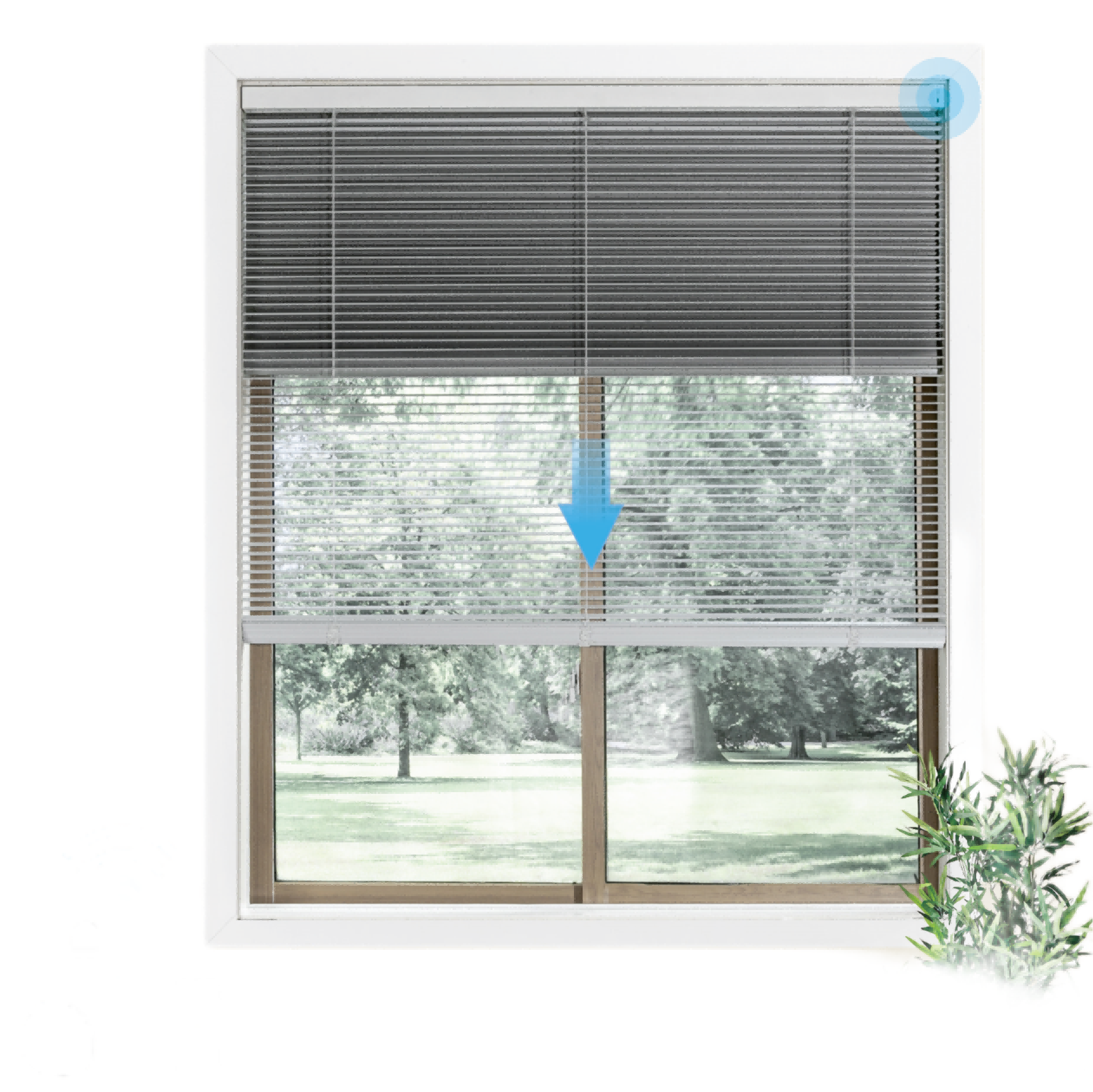 Double Layer Intelligent Electric Curtain System Equipped With 15 Channel Remote Control And Solar Charging Panel Sunshade Curtains Blinds Honeycomb Curtains photo 1