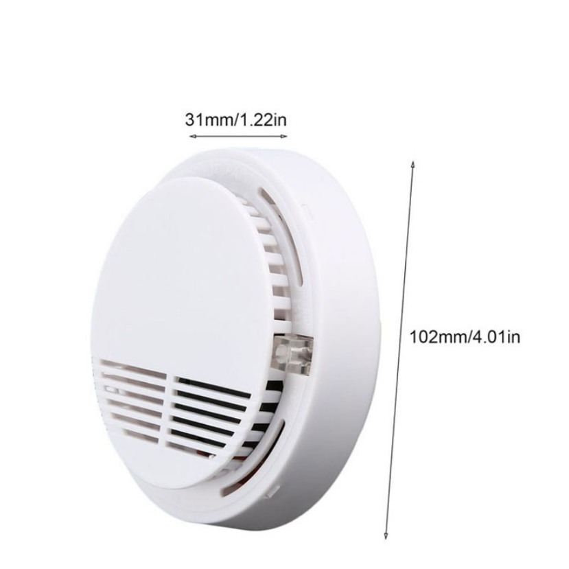 Smoke Alarm Detector Home Fire Safety Sensor Alert Battery Included photo 8