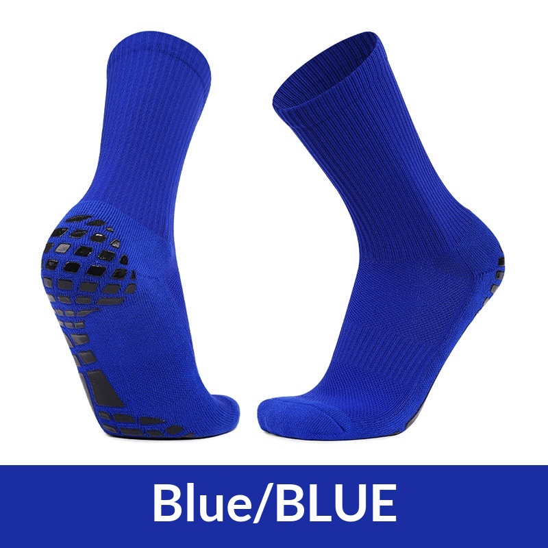 Men's Training Socks Thickeneded Towel Bottom Cushioning Comfortable Pvc Dispensing Non-Slip Socks Sweat-Absorbent Breathable Mid-Calf Football Socks photo 6
