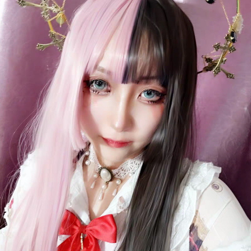 Anime Cosplay Wig Female Long Straight Hair photo 1