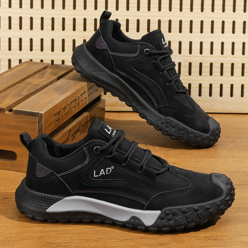 2026 New Men's Safety Work Shoes, Comfortable Versatile Mesh Casual Sneakers, Anti-slip Wear-resistant Working Footwear photo 1