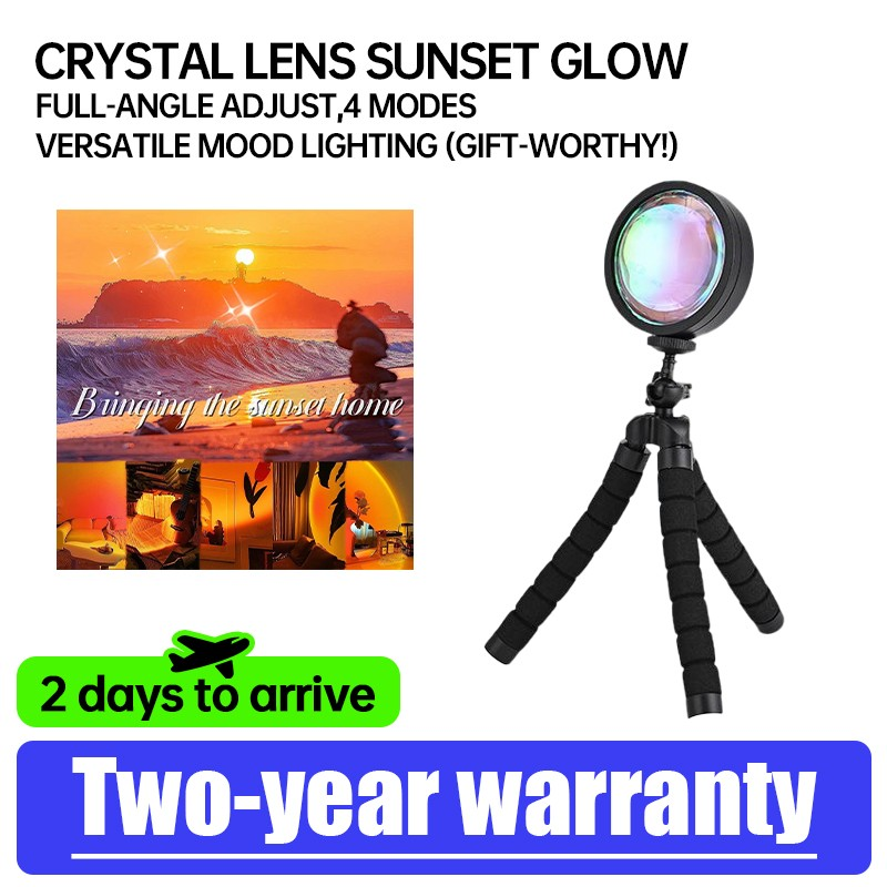 Sunset Lamp Projector Sun Lamp Projector Sunset Light 360 Rotation Lights Sunset Lamp For Bedroom Decor And Aesthetic Room Decor Gifts For Women photo 1