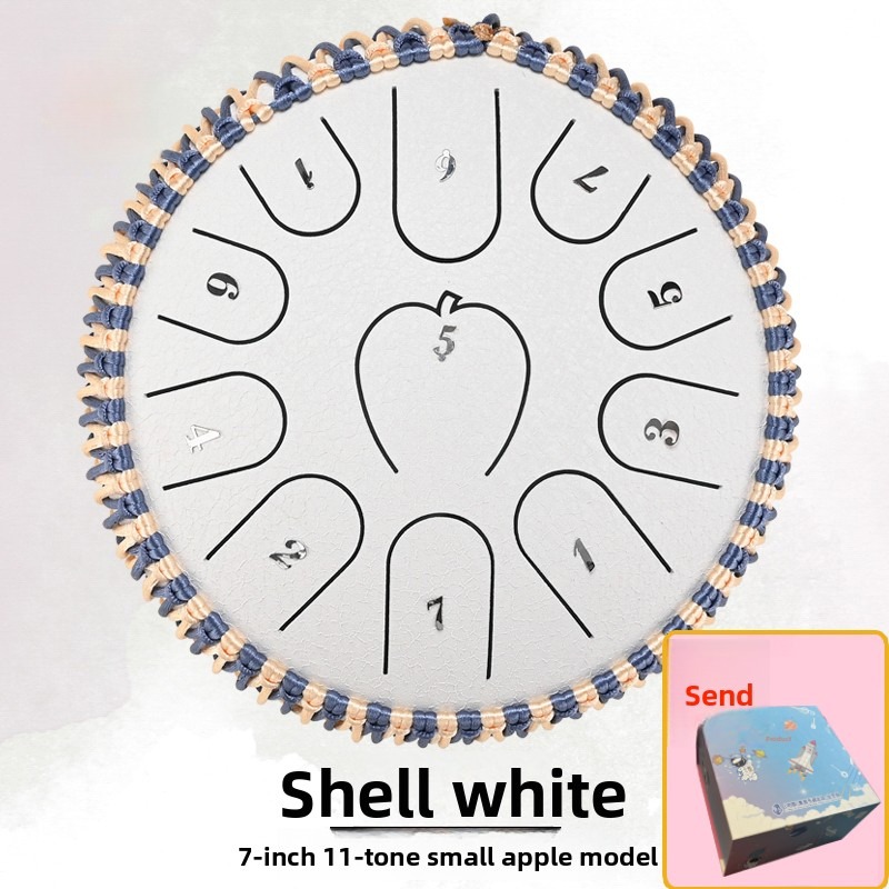 Apple-Shell Ethereal Steel Tongue Drum photo 8