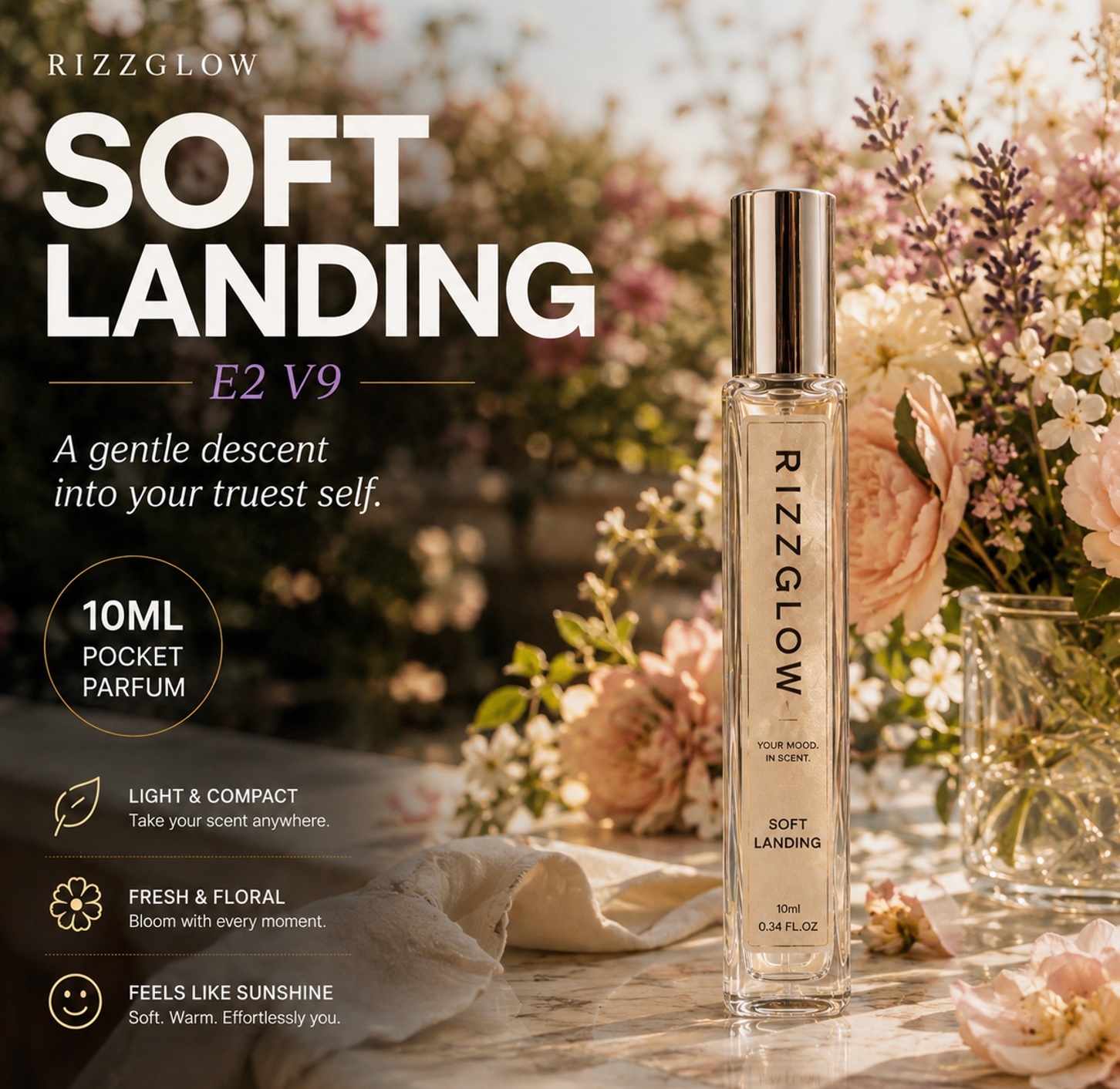 RG Pocket Perfume - Soft Landing10ml Unisex Travel Spray, photo 1