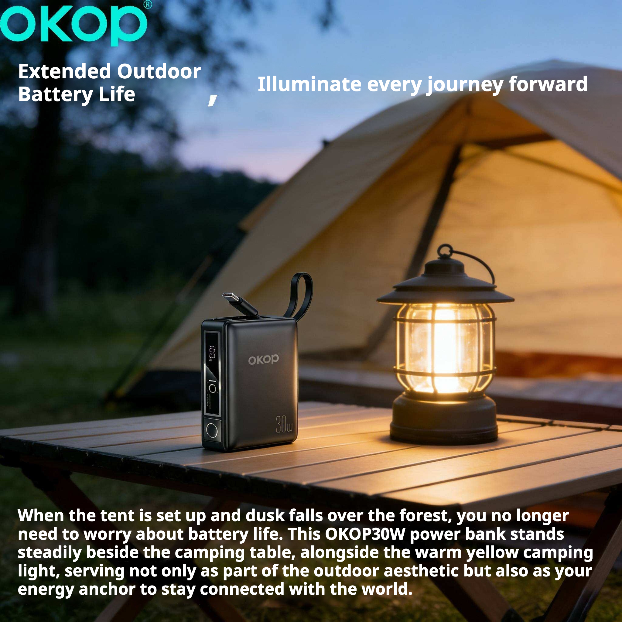 KP-707 Best-selling Power Bank Compact And Portable 10,000mAh High Capacity Long Battery Life Digital Display In Stock photo 4
