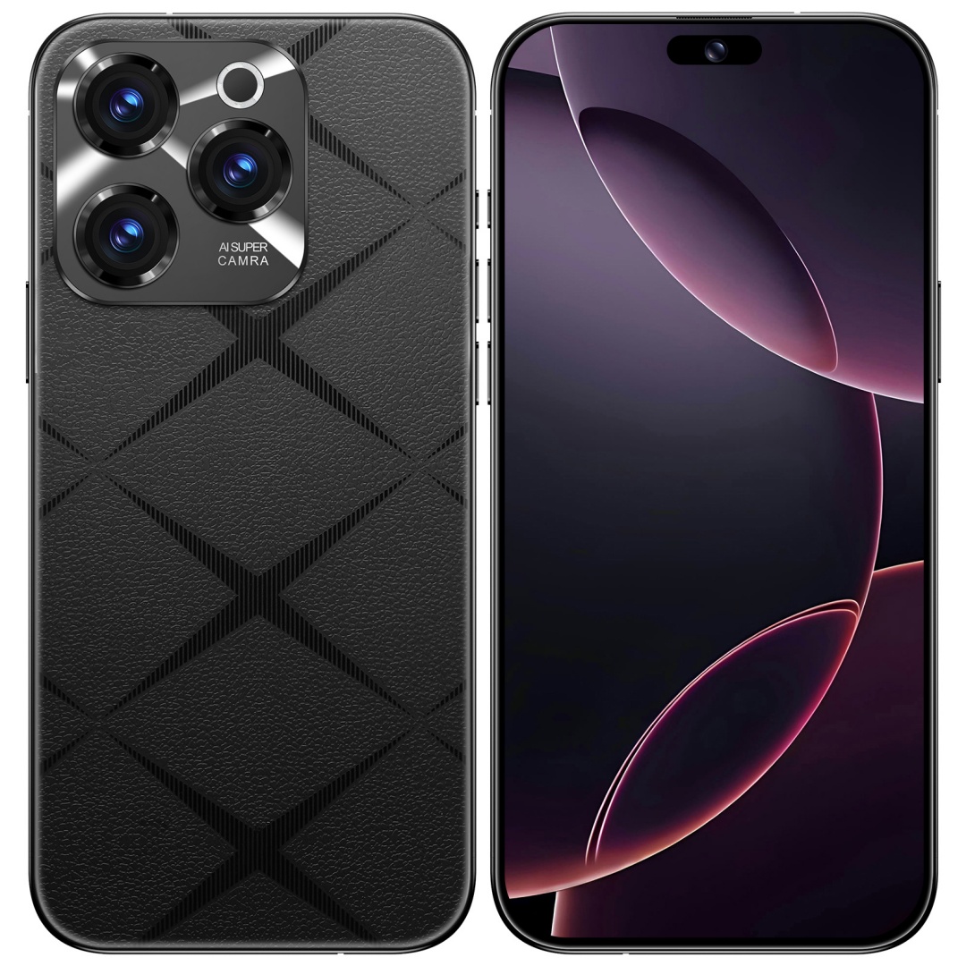 A16 Pro Max Unlocked Phone Ultra 12GB-256GB Smartphone Android 14.0 Phone,6800mAh Battery 5G Dual SIM Dual Standby photo 3