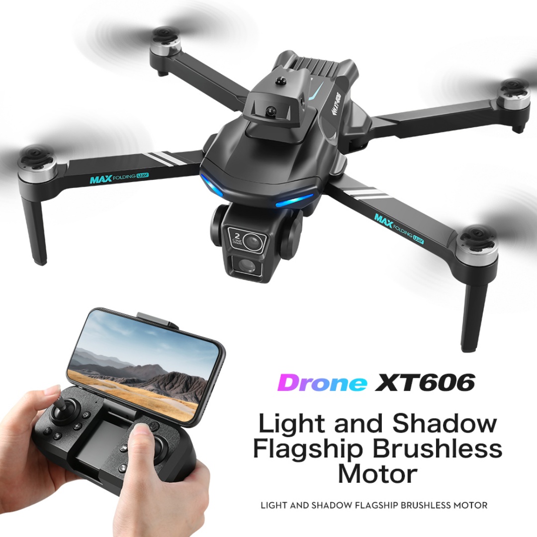 XT606 Dual Camera Dual Electric Drone photo 1