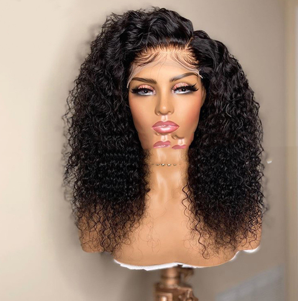 European And American Wig African Roll Lady Chemical Fiber photo 4