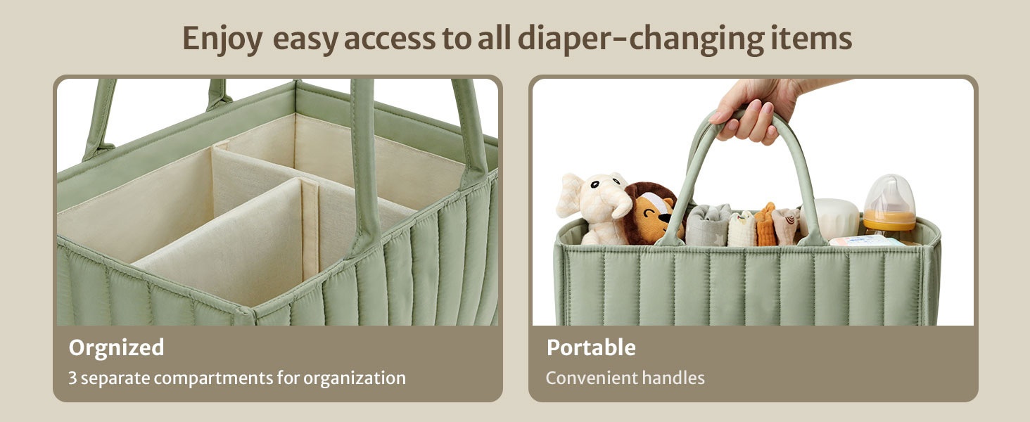 Handheld And Portable Mommy Bag, Large Capacity Professional Customized Mother And Baby Storage Bag, Storage Bag - Rouge Powder photo 4