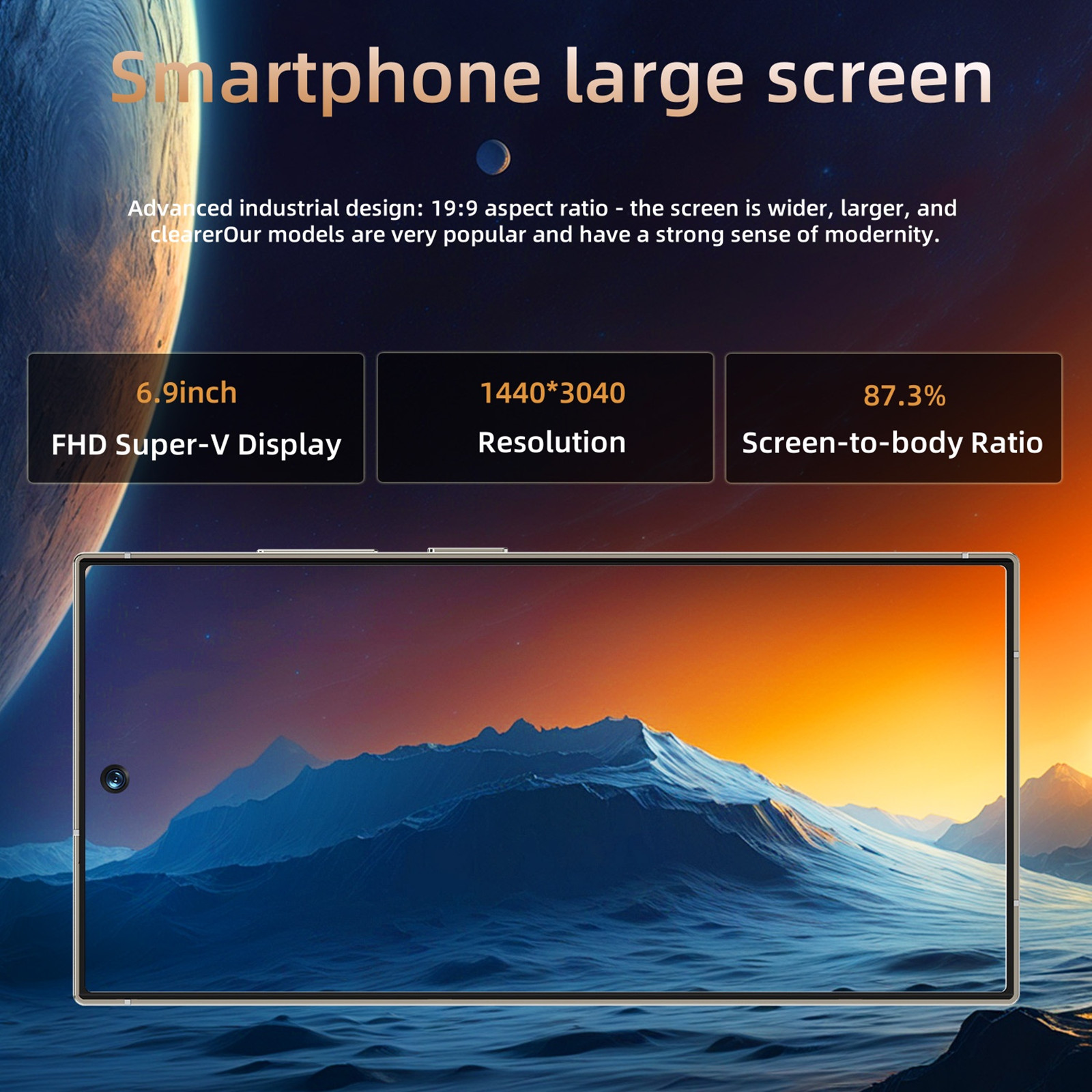 25 Ultra Cell Phone 8GB-256GB Unlocked Phone,5GSmartphone With Tool Pen, Android 14.0 Cell Phone Dual SIM Dual Standby photo 2